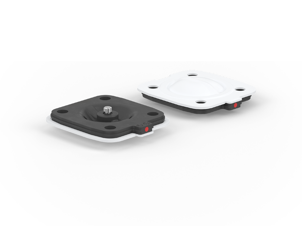 Membrana de duas partes com base em EPDM peroxidado e revestimento em PTFE, código GEMÜ 5Y.